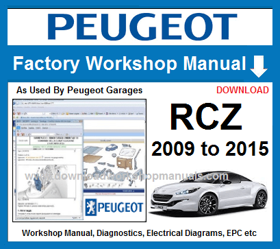 Peugeot RCZ Service Repair Manual Download